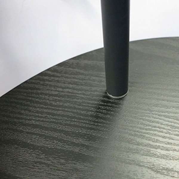 Panel Counter Curved with Logotop and wheels, black