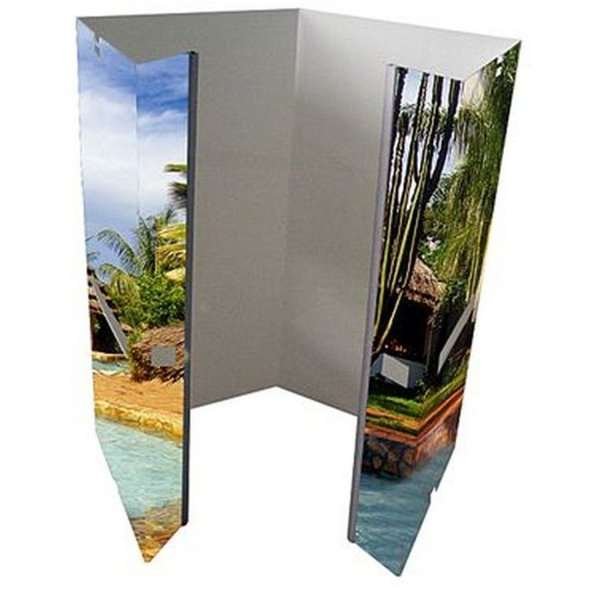 Basic Counter with Logotop, white