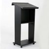 Wood Podium, black, with bag #8
