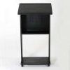 Wood Podium, black, with bag #11