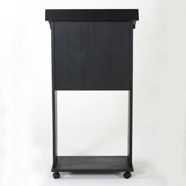 Wood Podium, black, with bag