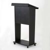 Wood Podium, black, with bag #9