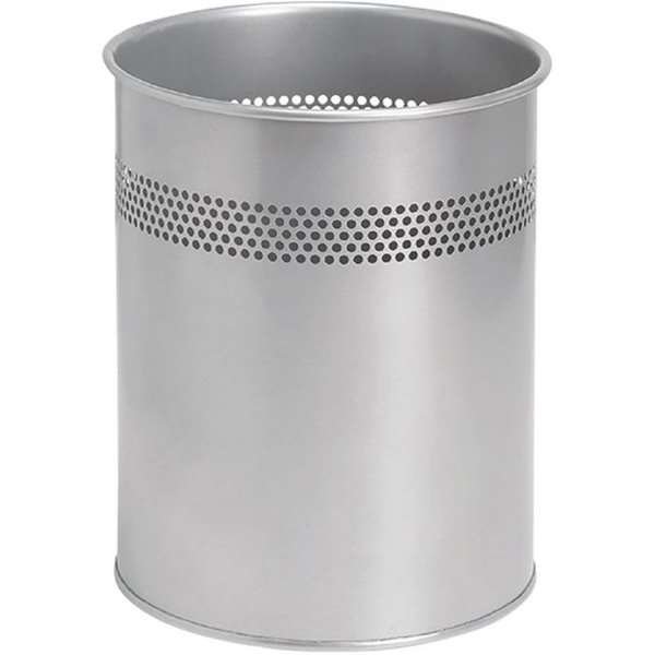 Waste Bin Basic -  Silver