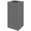 Waste Bin Stylish, RAL 9007, midi 60 L #1