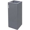 Waste Bin, Square, RAL 9007 #1