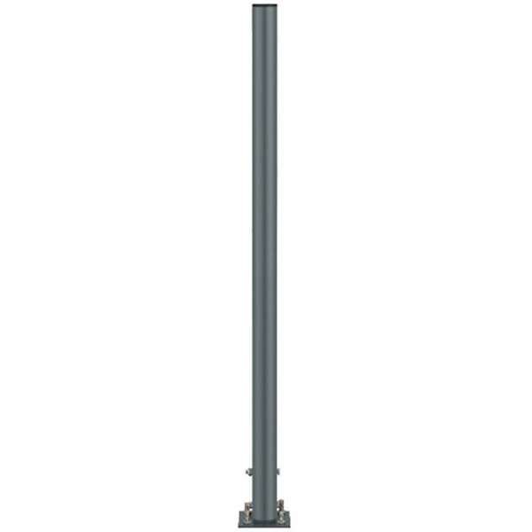 Pole Stand, dark grey laquered, 145 cm