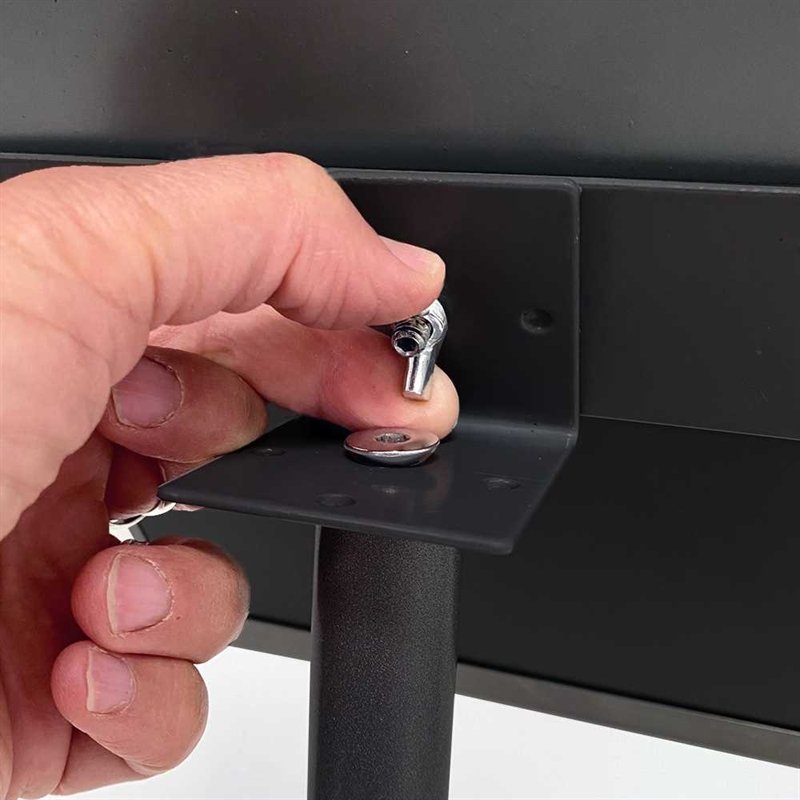 BASIC Infostand A4 black