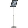 Infostand Telescopic Black  A3 #1