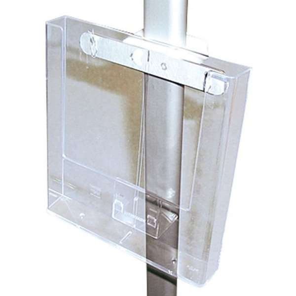 Brochure Holder with fitting for Expo Info Stand A4 clear