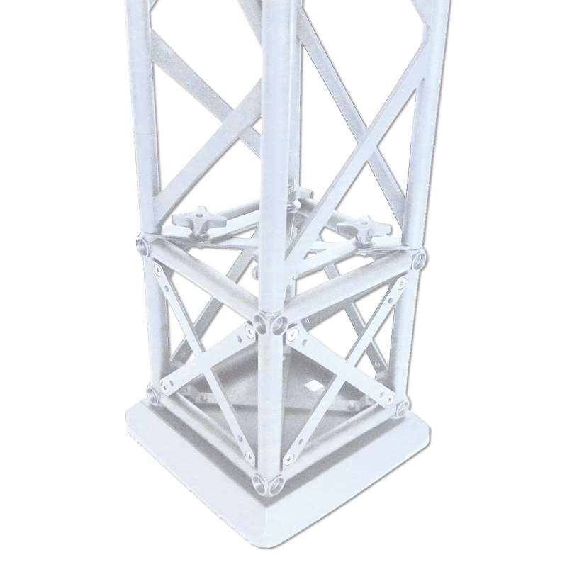 Base Regular 20 x 20 cm, for Crown Truss 10, white