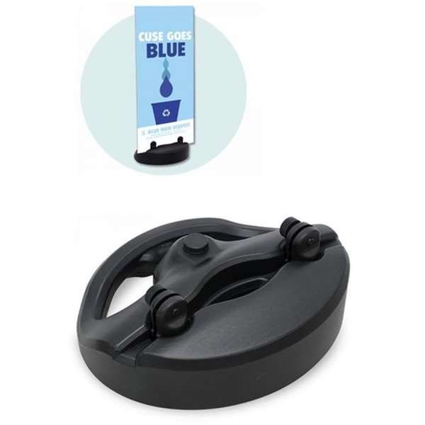 Panel Waterbase, black holder for plates