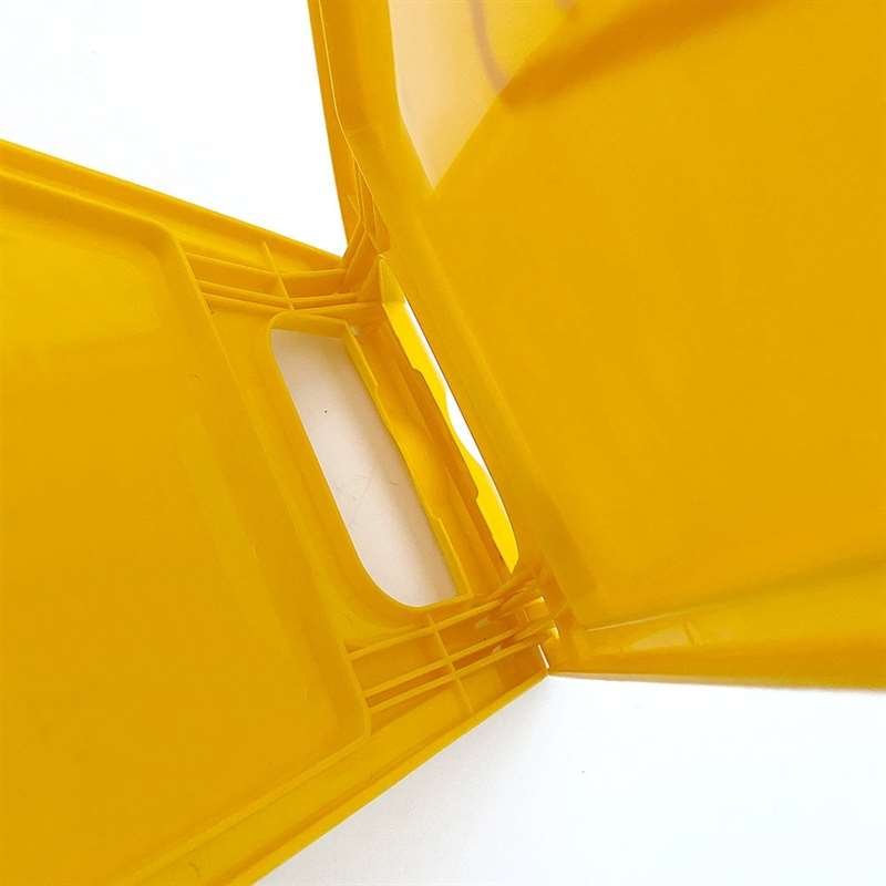 Caution Board, yellow, texted with 