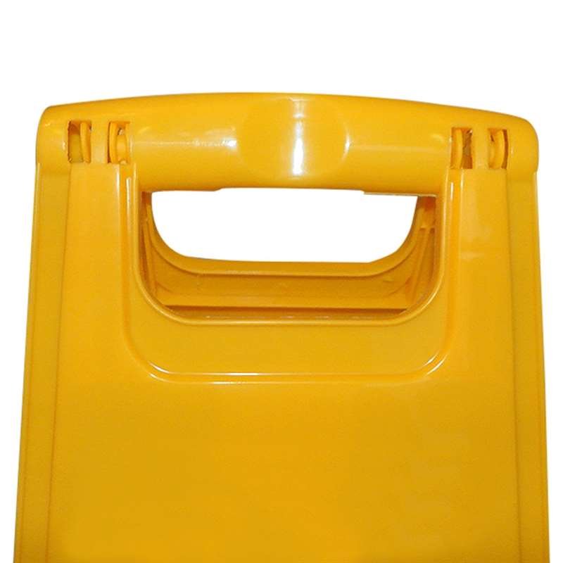 Caution Board, yellow, texted with: 