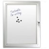 Infobox Magnetic, alu/silver, with lock, 4 x A4 #1