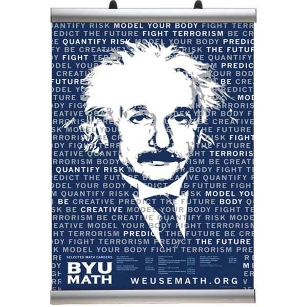 Banner-Line posterlist set, 120 cm, alu/silver