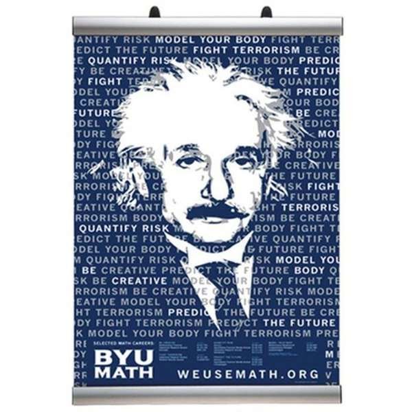 Banner-Line posterlist set, 70 cm, alu/silver