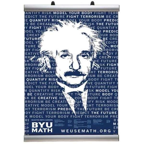 Banner-Line posterlist set, 85 cm, alu/silver