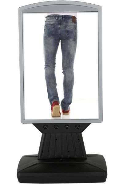 Plast Board with Foot, pavement board, black/grey