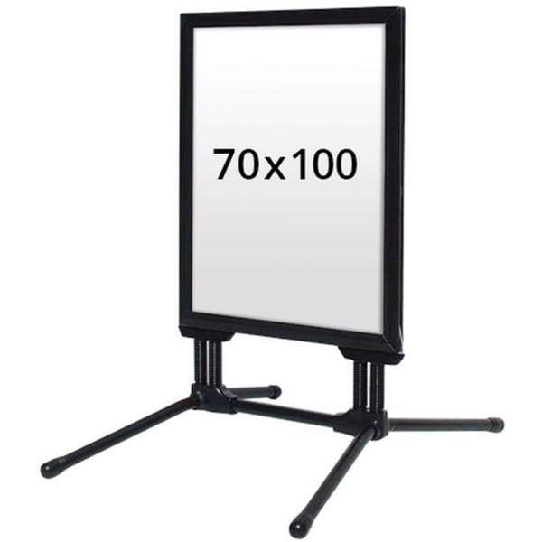 Wind-Line Budget Pavement Board, black, 70 x 100 cm