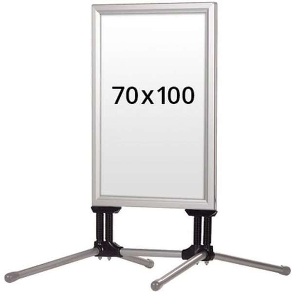 Wind-Line Budget Pavement Board, alu/silver, 70 x 100 cm