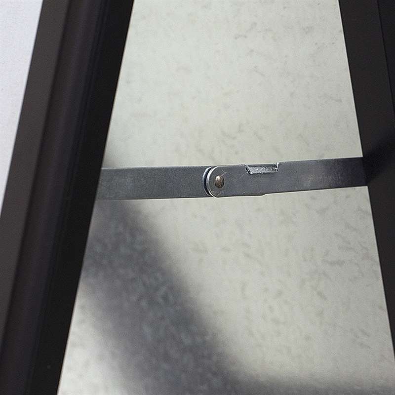 Alu-Line Standard Pavement Board, black, 70 x 100 cm