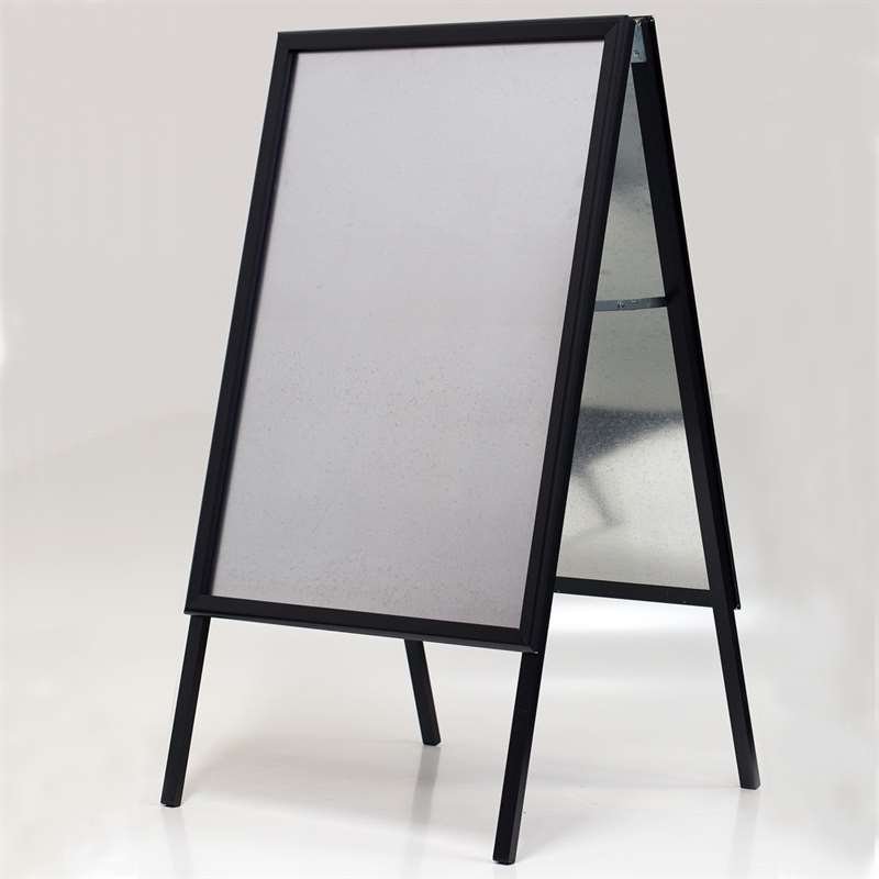 Alu-Line Standard Pavement Board, black, 70 x 100 cm