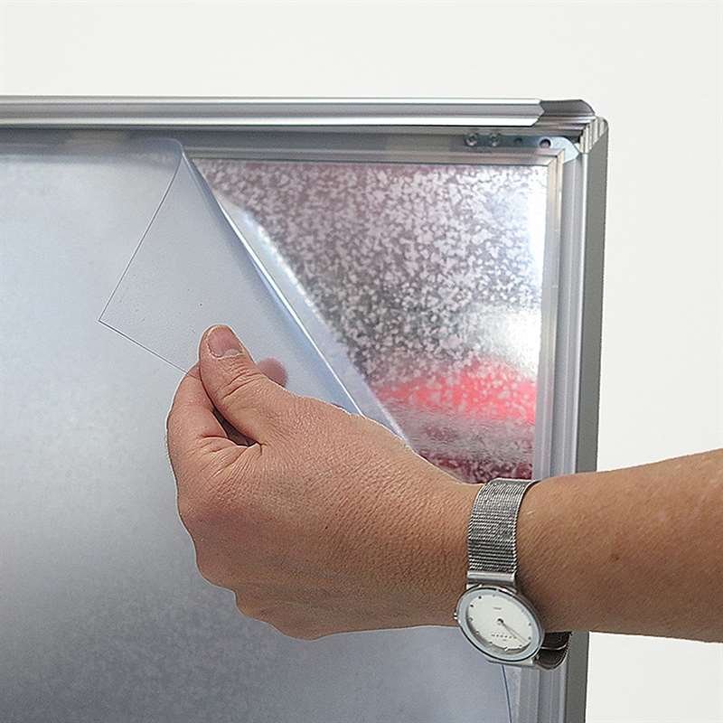 Alu-Line Standard Pavement Board, silver, A2