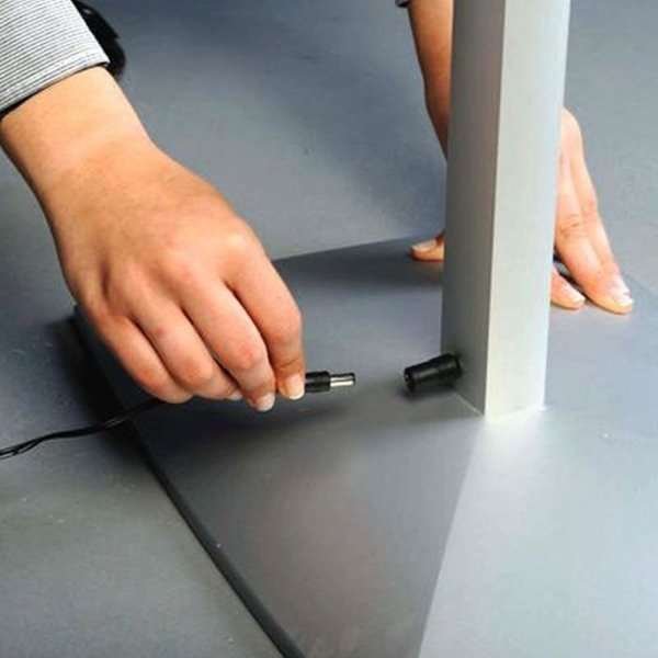 LED Adjustable Menuboard, A3 mitred