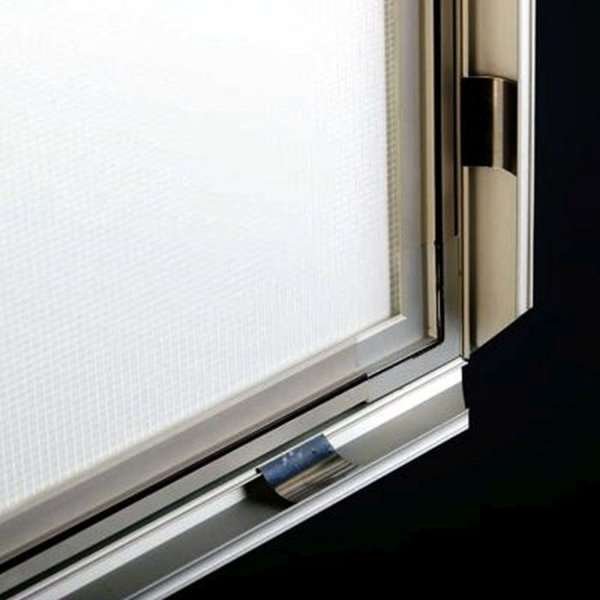 LED Adjustable Menuboard, A4 mitred