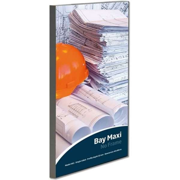 Maxiframe Bay, single sided, 32 mm, 100 x 200 cm