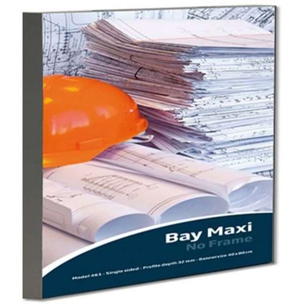 Maxiframe Bay, single sided, 32 mm, 100 x 100 cm