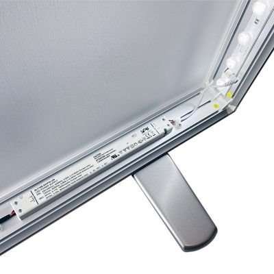 LED-Tex Light Box Stand, double sided, 85 x 200 cm