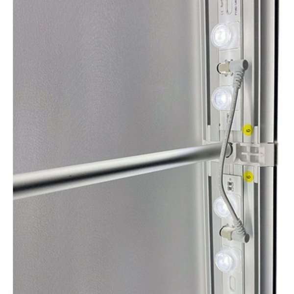 LED-Tex Light Box Stand, double sided, 100 x 200 cm