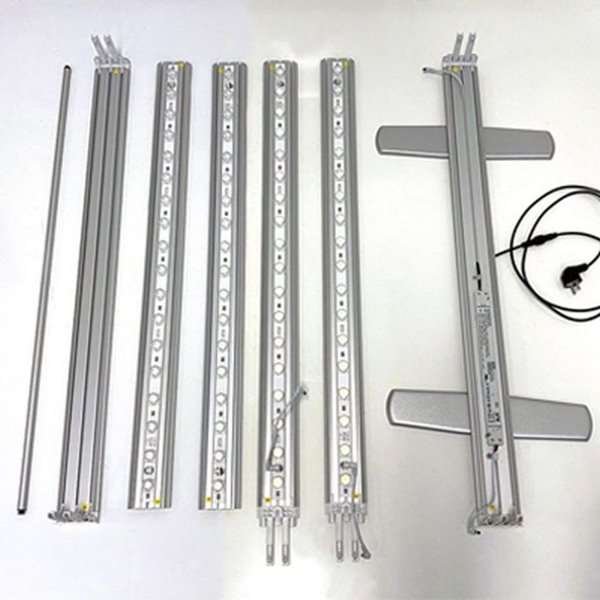 LED-Tex Light Box Stand, double sided, 100 x 200 cm