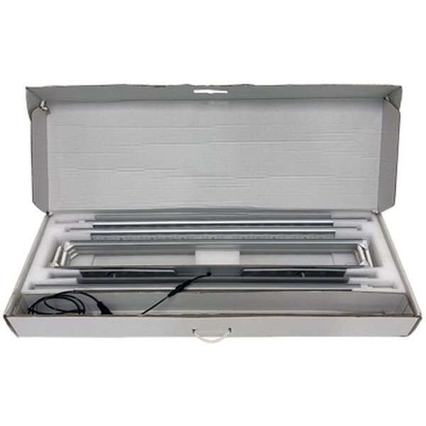 LED-Tex Light Box Stand, double sided, 100 x 200 cm