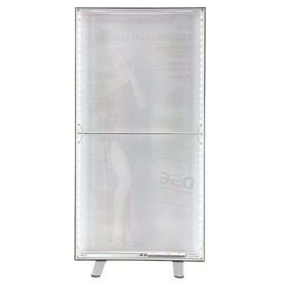 LED-Tex Light Box Stand, double sided, 85 x 200 cm