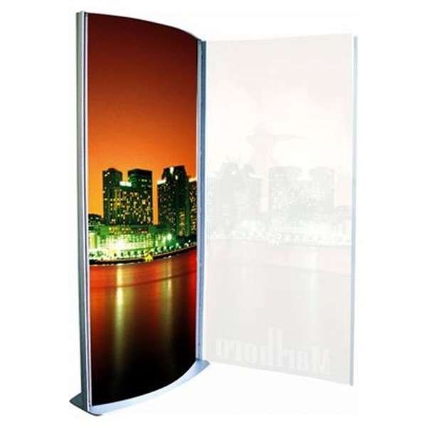 Totem Elipse Light Stand, double sided, 60 x 170 cm