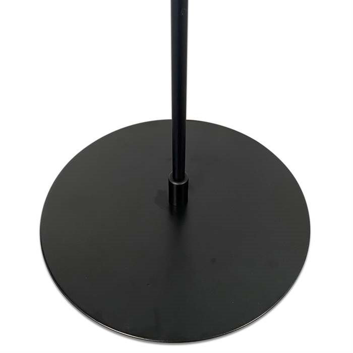 Design Stand floor, angled acrylic holder horisontal A4, black