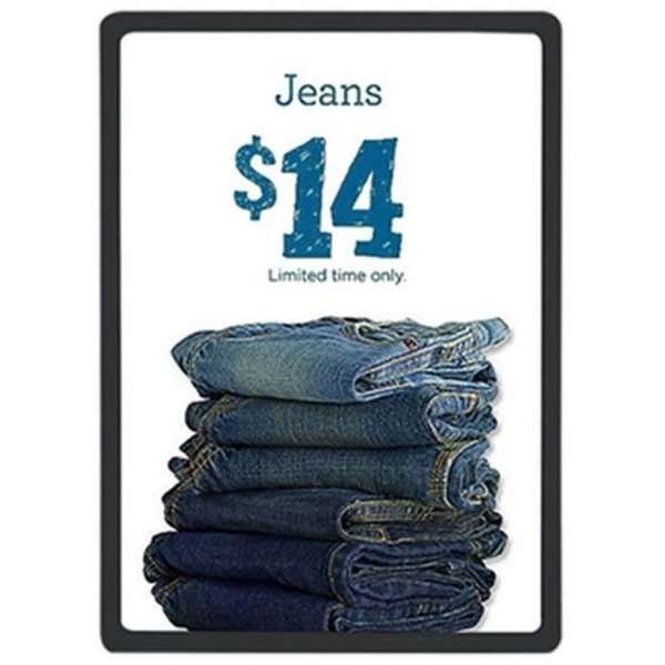 FLEX PLASTIC FRAME A5, double sided - black