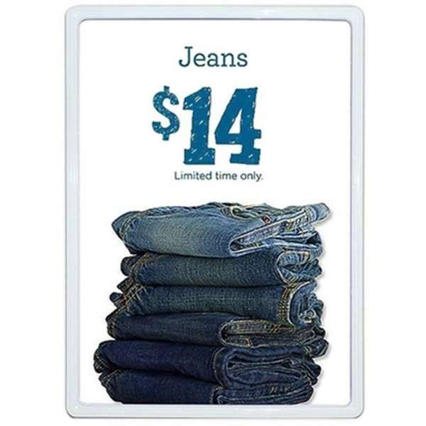 FLEX PLASTIC FRAME A5 white