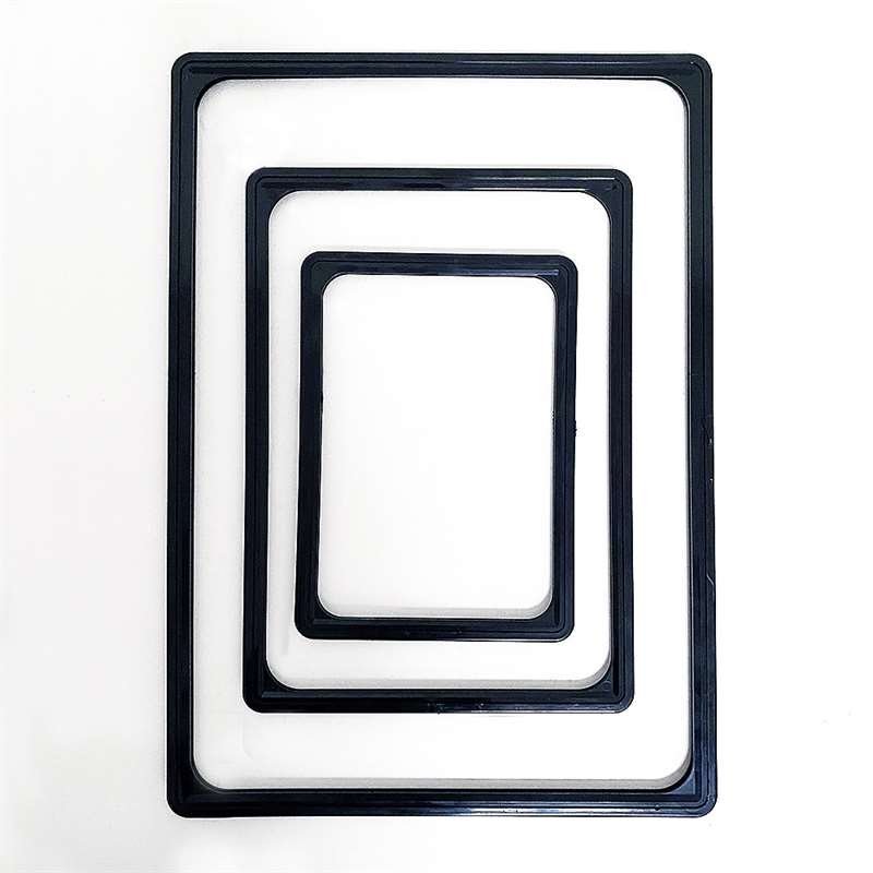 FLEX PLASTICFRAME w/base A4 black