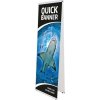 Quick Banner Stand, double sided, 60 cm #1