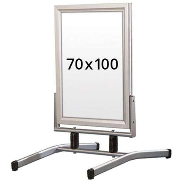 Wind-Line Lux Pavement Board, silver, 70 x 100 cm