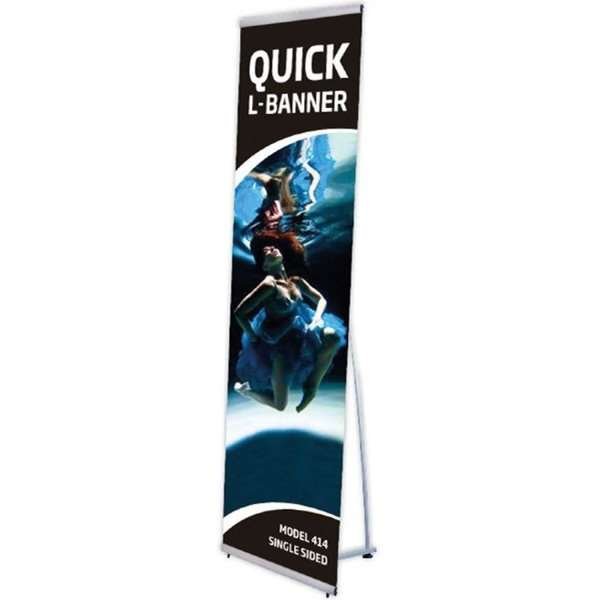 Quick L-Banner, single sided, 50 cm