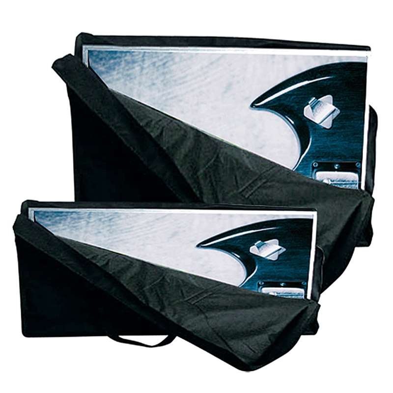 2 black bags for Expo Wall, 3 sections