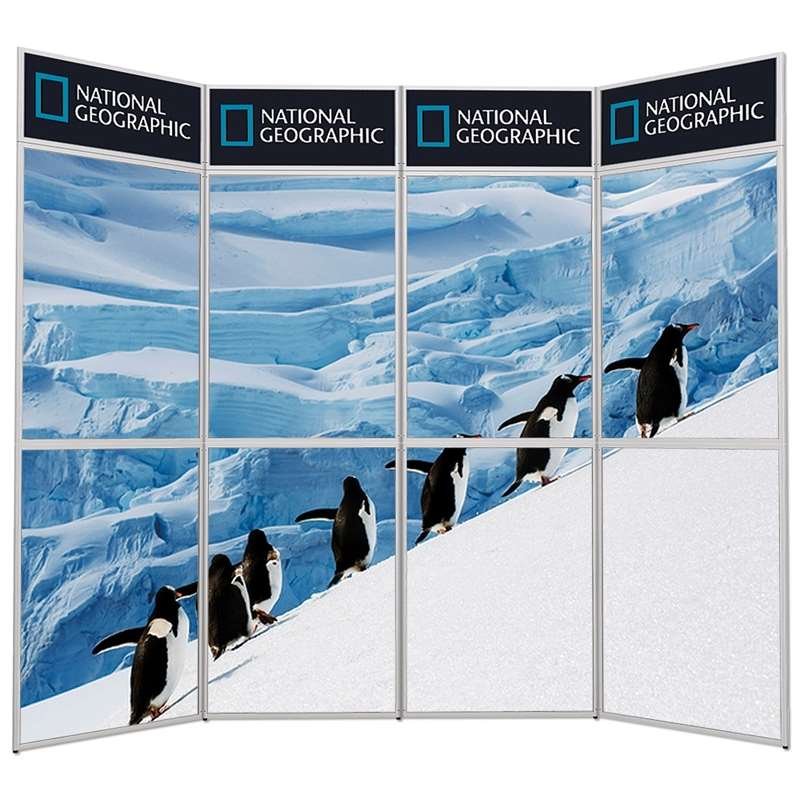 Expo Wall, 4 sections, 292 x 239 cm