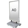 Wind-Sign Waterbase Pavement Board, alu/grey, A0 #1