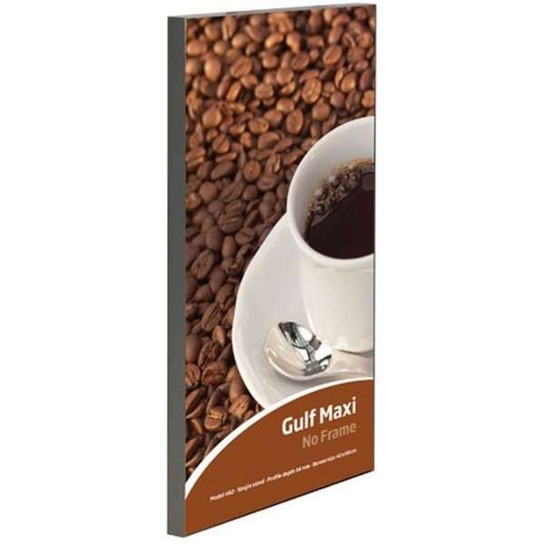 Maxiframe Gulf, single sided, 34 mm, 150 x 200 cm