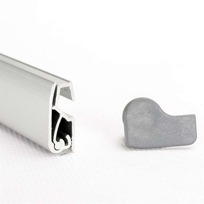 Stylish Roll-up, double-sided, silver, 85 cm, incl. banner and print