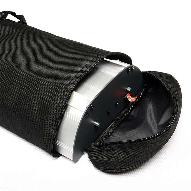 Stylish Roll-up, double-sided, silver, 85 cm, incl. banner and print